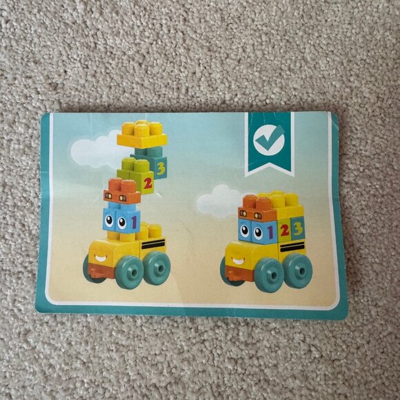 Mega Bloks Building Basics 123 Counting Bus - Picture 5 of 6